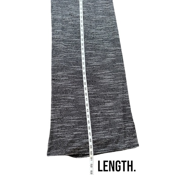 Preowned sporty gray long slit, maxi dress/top - Picture 8 of 11